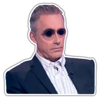 👽 8e64dc47 Jordan Peterson Jordan Peterson, Intellettuale, Professore, Psicologo whatsapp sticker