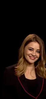 ▪️ 18129f87 wanita, potret, tersenyum, aktris, berambut cokelat, perempuan telegram sticker