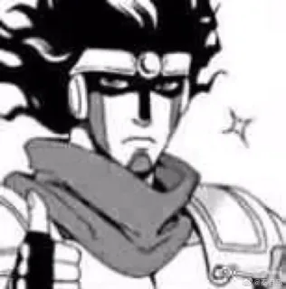 👍 cae9e5b9 Star Platinum JoJo's Bizarre Adventure jojo, star platinum, anime, jempol, pose whatsapp sticker