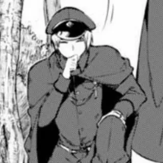 🗡 bda3637d 军队, 制服, 军官, 帽子, 披肩 telegram sticker