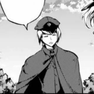 🗡 bdc801bf 动漫, 军装, 卡通, 角色, 男人 telegram sticker