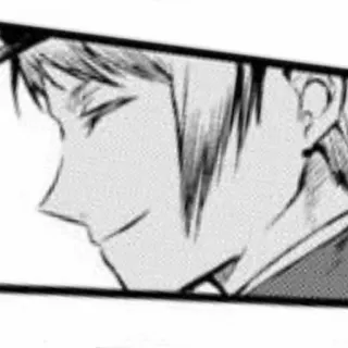 🗡 f3a7ffdc 漫画, 动漫, 肖像, 男人, 微笑 telegram sticker