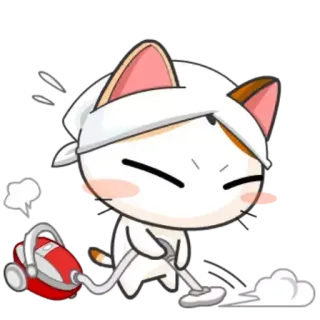 Japanese Kitty whatsapp stickers