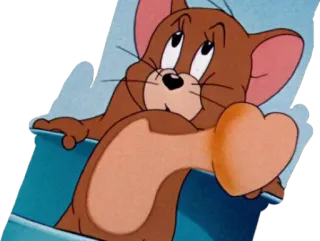 😘 c0cf1b59 Jerry Mouse Tom and Jerry Jerry Mouse, Tom and Jerry, Kartun, Jari tengah whatsapp sticker