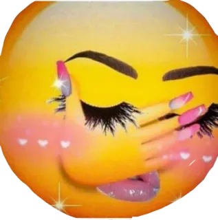 💅 c9535ea3 emoji, facepalm, embarrassed, cute, silly, funny, reaction telegram sticker