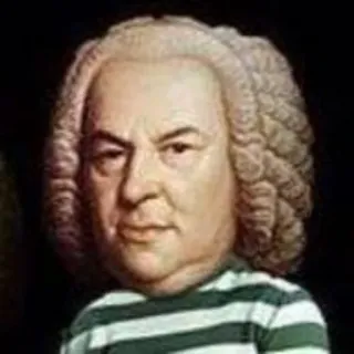 😐 31e75829 Bach musique classique, compositeur, Johann Sebastian Bach, musique whatsapp sticker