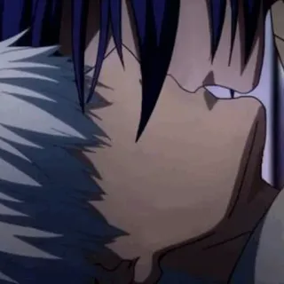 💉 1175372a поцелуй, аниме, романтика, любовь, пара telegram sticker