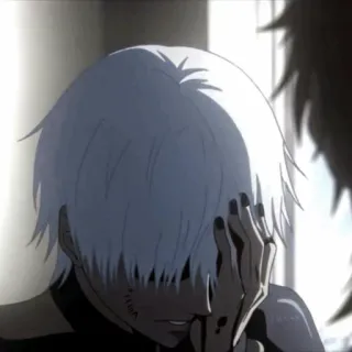 💉 3a694a7b Ken Kaneki Tokyo Ghoul Аниме, Гуль, Ужасы, Фэнтези, Манга telegram sticker