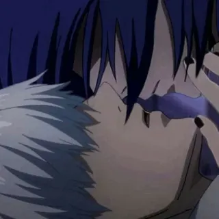 💉 e35326e2 Аниме, Поцелуй, Любовь, Романтика, Нежность, ЛГБТ telegram sticker