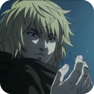 👄 f5a7d3cf Thorfinn Vinland Saga Thorfinn, Vinland Saga, Anime, Personaggio, Manga telegram sticker