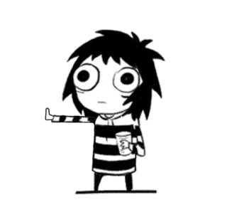 🖕 b5308456 Cartoon, Figur, Stinkefinger, Beleidigend, Geste telegram sticker