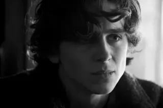 🕳 9b3199ba persona, ritratto, uomo, bianco e nero telegram sticker