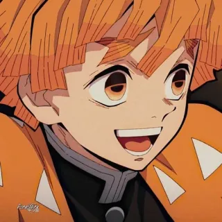 🌟 dba75452 Zenitsu Agatsuma Demon Slayer Anime, Manga, Demon Slayer, Zenitsu, Agatsuma, Donner telegram sticker