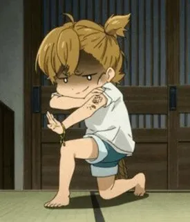 😎 08663f0b Anime, Kartun, Anak, Karakter, Gestur telegram sticker