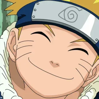 😊 24342bfe Naruto Uzumaki Naruto Naruto, Anime, Kartun, Tersenyum, Imut, Rambut pirang telegram sticker