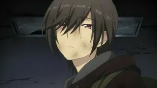 😐 6c923aa1 Anime, Kelelahan, Sedih, Lelah, Karakter, Pria, Rambut cokelat telegram sticker