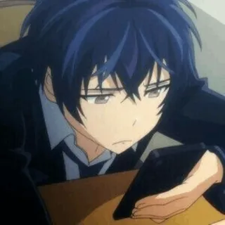 😳 cf055157 Anime, Anak laki-laki, Karakter, Telepon, Lelah telegram sticker