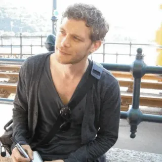 📰 5ae3f547 mężczyzna, osoba, pisanie, notatnik, na co dzień, męski telegram sticker