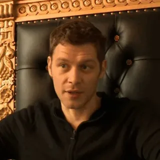 📰 731df2d2 Klaus Mikaelson The Vampire Diaries Klaus Mikaelson, Pamiętniki Wampirów, aktor, mężczyzna, portret, postać telegram sticker