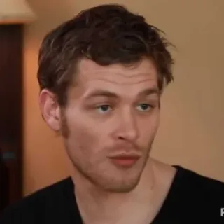 📰 ca0f973e Klaus Mikaelson The Vampire Diaries mężczyzna, aktor, portret, serial, pamiętniki wampirów, klaus mikaelson telegram sticker