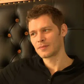 📰 d429db1e Klaus Mikaelson The Vampire Diaries mężczyzna, portret, aktor, Joseph Morgan, Klaus telegram sticker