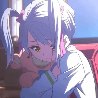 📓 c0fb3689 Anime, Cô gái, Hoạt hình, Dễ thương, Gấu bông telegram sticker