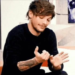 🥛 e26a8392 Louis Tomlinson Louis Tomlinson, penyanyi, selebriti, One Direction, orang, musik, pria, aktor telegram sticker