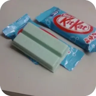 🫥 5fa75989 Kitkat, caramelo, chocolate, dulce telegram sticker