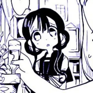 🫐 04c85540 Yashiro Nene Toilet-bound Hanako-kun Anime, Manga, Charakter, Süß, Japanisch, Schulmädchen, Kawaii telegram sticker