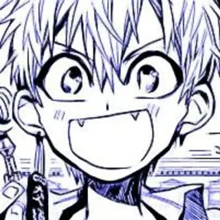 🫐 12d98a16 Hanako-kun Toilet-bound Hanako-kun Anime, Manga, Geist, Übernatürlich, Süß, Schule telegram sticker