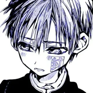 🫐 88f646df Amane Yugi Toilet-Bound Hanako-kun Anime, Manga, Junge, Geist, TBHK, Hanako-kun telegram sticker