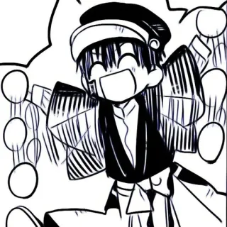 🫐 bf76e969 Hanako Toilet-Bound Hanako-kun Anime, Manga, Niedlich, Hanako, Toiletten-Hanako, Chihiros Reise, Kawaii telegram sticker