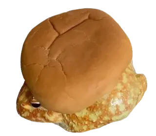 ❤️ 2f3bf58e улитка, бургер, еда, смешной, мем, сэндвич whatsapp sticker