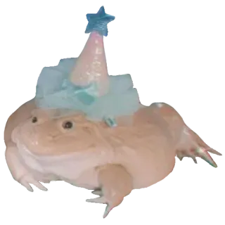 ❤️ 6ae9ed6b лягушка, жаба, корона, животное, милый, смешной whatsapp sticker