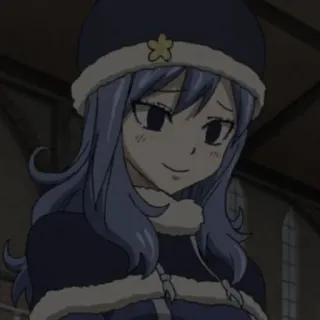 🌊 0e3f00b2 Juvia Lockser Fairy Tail 动漫, 角色, 妖精的尾巴, 茱比亚·洛克丝 telegram sticker