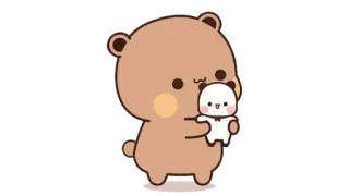 🍩 cfb3da2d 熊, 熊猫, 可爱, 卡通, 动物 telegram sticker