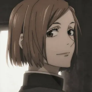 🧊 5c60ceba Nobara Kugisaki Jujutsu Kaisen อนิเมะ, ผู้หญิง, โนบาระ คุงิซากิ, มหาเวทย์ผนึกมาร, การ์ตูน, ตัวละคร telegram sticker