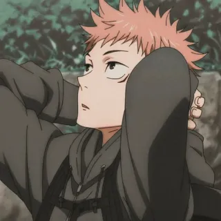 🧊 73dcd13b Yuji Itadori Jujutsu Kaisen อนิเมะ, ตัวละคร, ยูจิ อิตาโดริ, มหาเวทย์ผนึกมาร telegram sticker