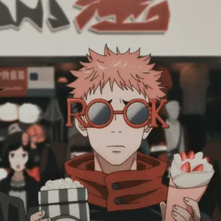 ꒷🍸°𝑱𝒖𝒋𝒖𝒕𝒔𝒖 𝑲𝒂𝒊𝒔𝒆𝒏 @Heaven_Otaku whatsapp stickers