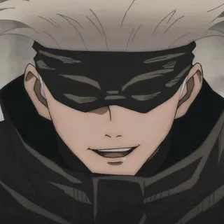 ⛓ bb6c0174 Gojo Satoru Jujutsu Kaisen อนิเมะ, มังงะ, โกโจ ซาโตรุ, มหาเวทย์ผนึกมาร, ตัวละคร, ผู้ใช้คุณไสย, แข็งแกร่ง, ผ้าปิดตา telegram sticker