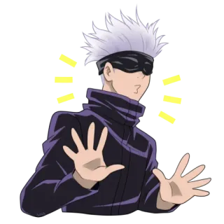 Jujutsu Kaisen for: @AniAmbry_ART whatsapp stickers