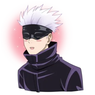 🤩 55e55a47 Gojo Satoru Jujutsu Kaisen anime, gojo, satoru, jujutsu kaisen telegram sticker