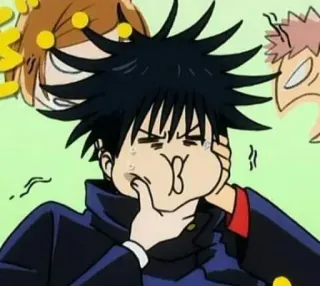 Jujutsu Kaisen Sticker Pack @AnimeMemeChannell telegram stickers