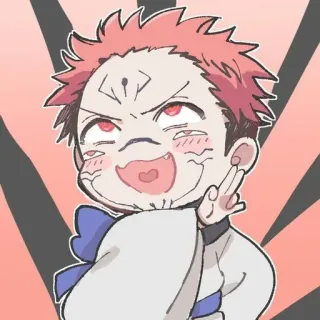 😌 2f55529e 动漫, 中指, 可爱, 生气, 粗鲁 telegram sticker