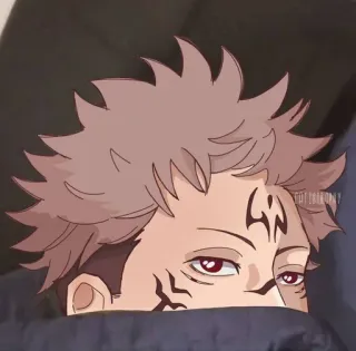😭 f24b652d Sukuna Jujutsu Kaisen 动漫, 漫画, 诅咒, 咒术回战, 宿傩 telegram sticker