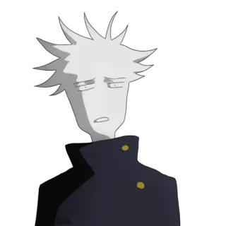 😳 2f4ee497 Gojo Satoru Jujutsu Kaisen Anime, Gojo, Gojo Satoru, Jujutsu Kaisen, Mangá, Personagem, Adesivo telegram sticker