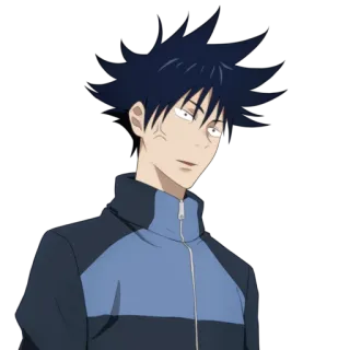 😠 9daa67f9 Megumi Fushiguro Jujutsu Kaisen Anime, Mangá, Megumi Fushiguro, Jujutsu Kaisen, Personagem, Ficcional telegram sticker