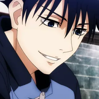 🎭 6411e192 Toji Fushiguro Jujutsu Kaisen Anime, Manga, Sonrisa, Personaje, Fushiguro whatsapp sticker