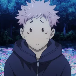 🎭 e044507c Yuuji Itadori Jujutsu Kaisen Anime, Manga, Hechicero, Estudiante whatsapp sticker