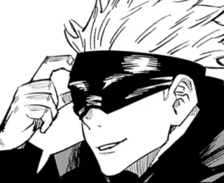 😀 55219979 Gojo Satoru Jujutsu Kaisen Anime, Manga, Gojo Satoru, Jujutsu Kaisen telegram sticker
